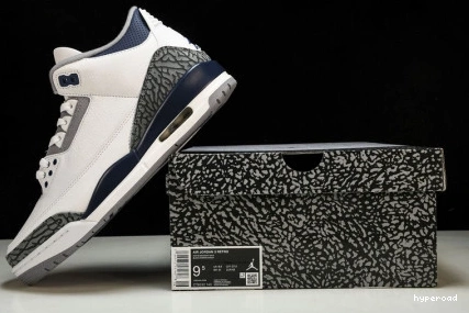 Hyperoad Air Navy” “Midnight Jordan 3 1119